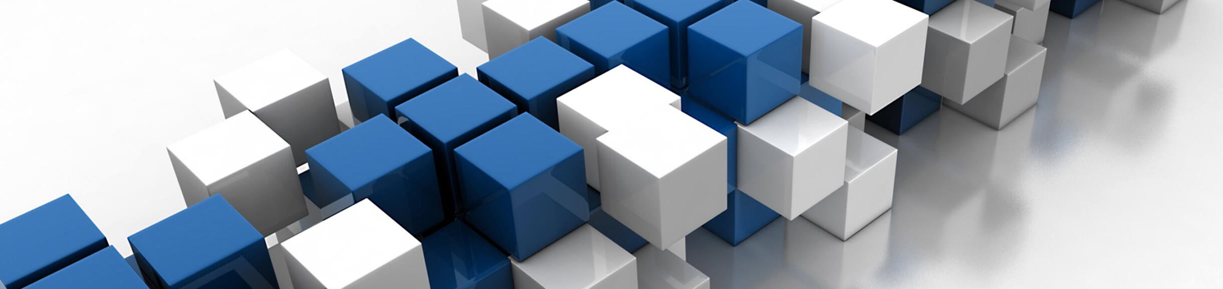 Blue and White Blocks - Credit Pixabay